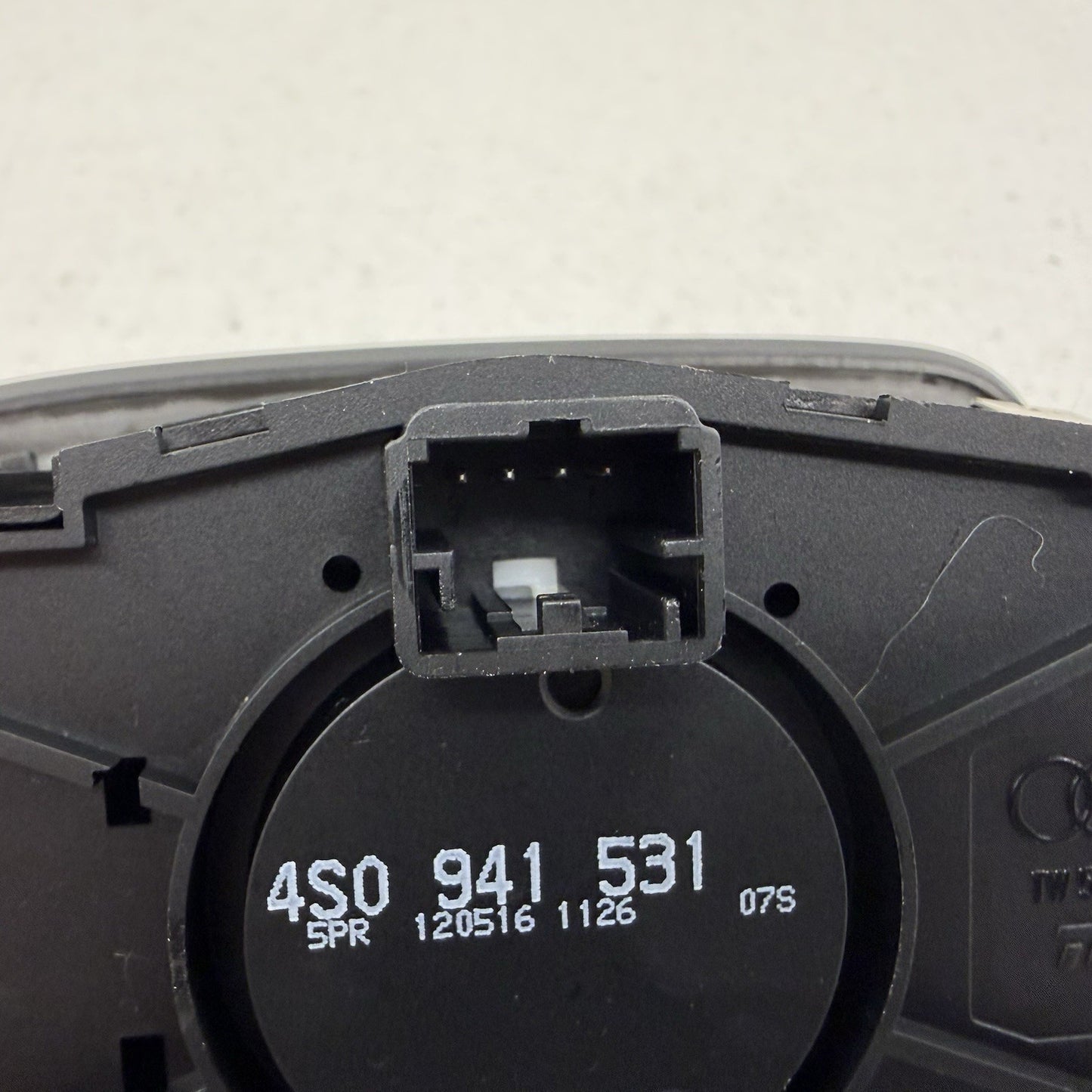 17-23 Audi R8 Headlight Headlamp Control Switch Panel 4S0941531 OEM