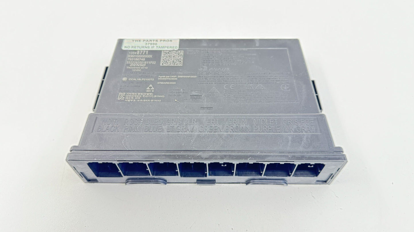 22-24 CADILLAC CT4 V BLACKWING BODY CONTROL MODULE BCM 13548771 OEM