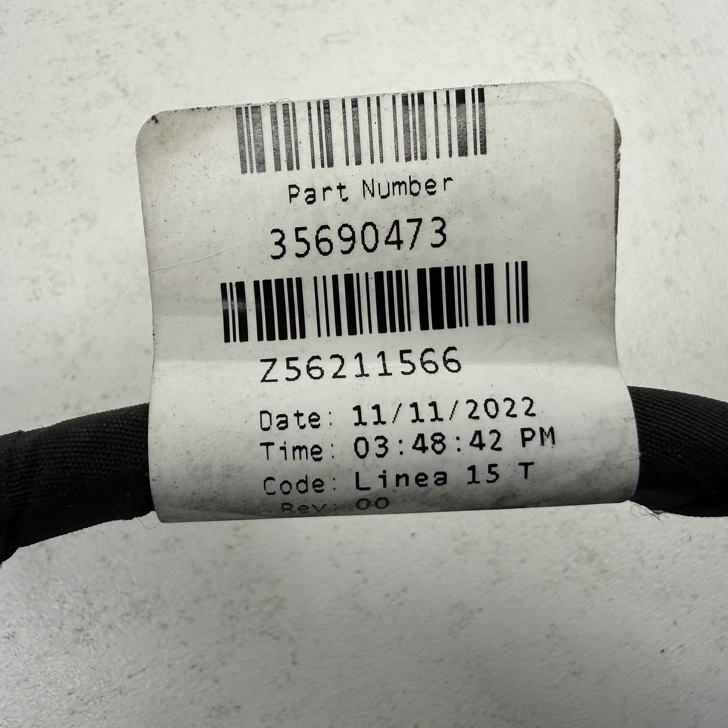2022-2024 Rivian R1S Rear Trailer Tow Plug Wiring Harness PT00051566-F OEM