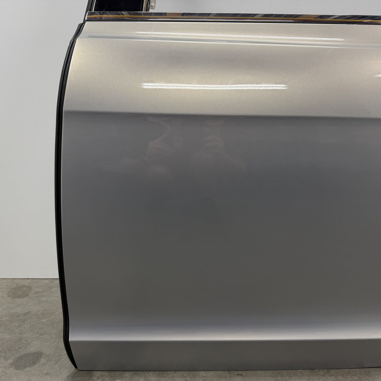 2014-2018 Bentley Flying Spur Driver Left Rear Door Shell Extreme Silver OEM