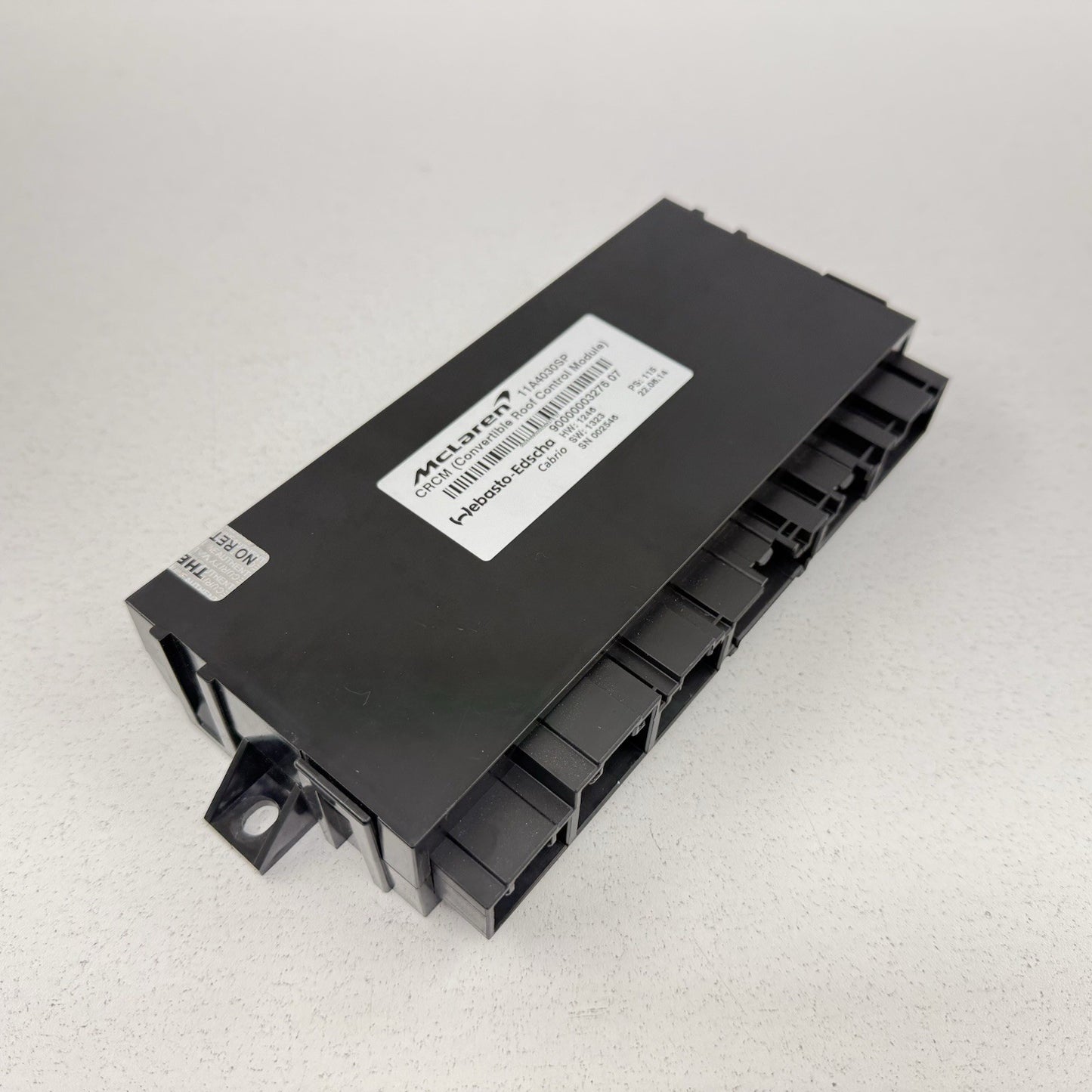 15-17 McLaren 650s Convertible Roof Top Control Module CRCM 11A4030SP OEM