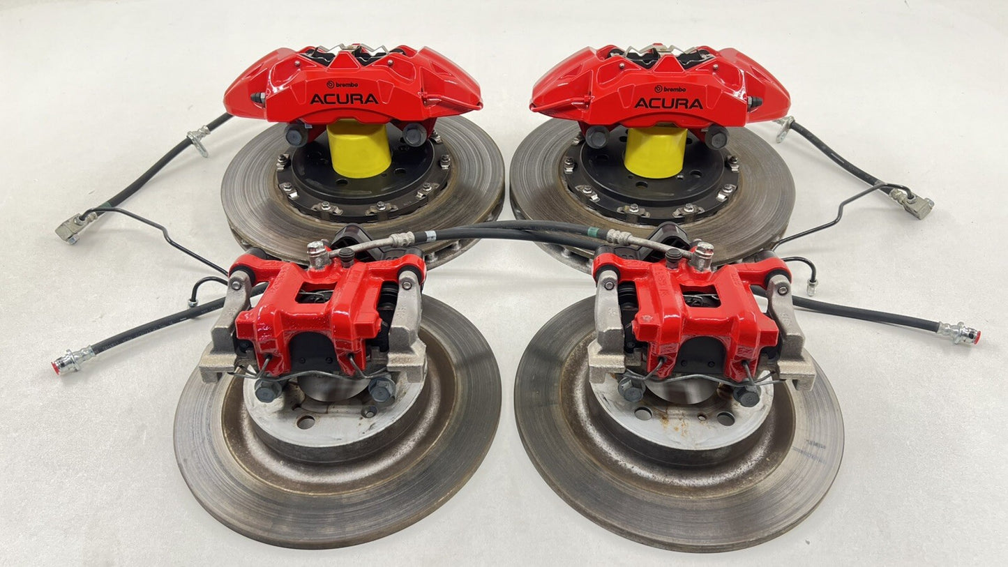 24-26 Acura Integra Type S Brembo Brake Caliper Set Front & Rear With Rotors OEM