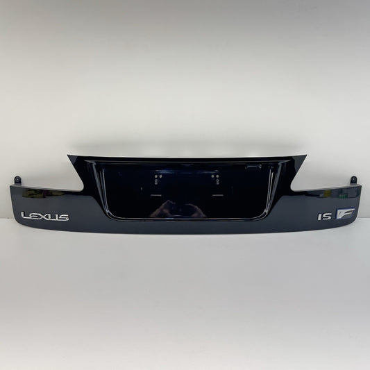 08-14 Lexus IS F Trunk Lid Filler Panel Applique Finish Trim 76801-53030 OEM