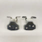 13-20 Subaru BRZ 86 FR-S Driver Left Door Hinge Pair Upper & Lower W/ Bolts OEM