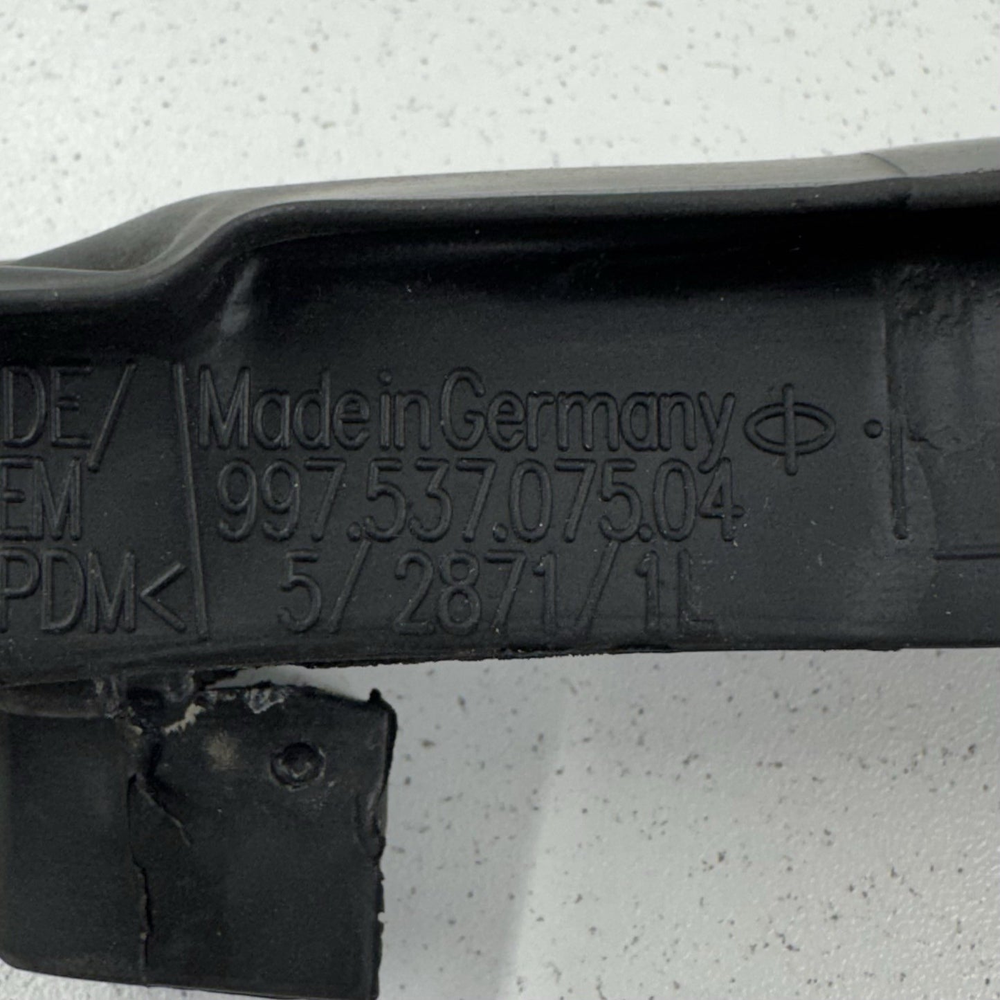 05-12 Porsche 911 997 Cabriolet Driver Left Door Weatherstrip Seal OEM