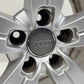 08-10 Audi TT 17" 17x8 Wheel Rim 5 Spoke Silver 8J0601025C Factory OEM