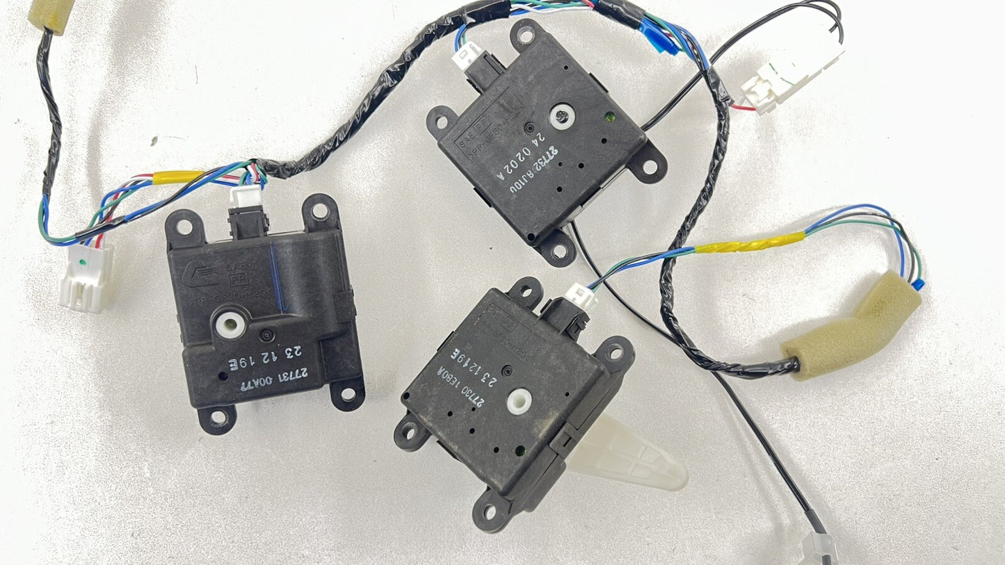 22-25 NISSAN Z HVAC BOX HEATER AC FLAP MOTOR AIR MIX ACTUATOR SET OEM