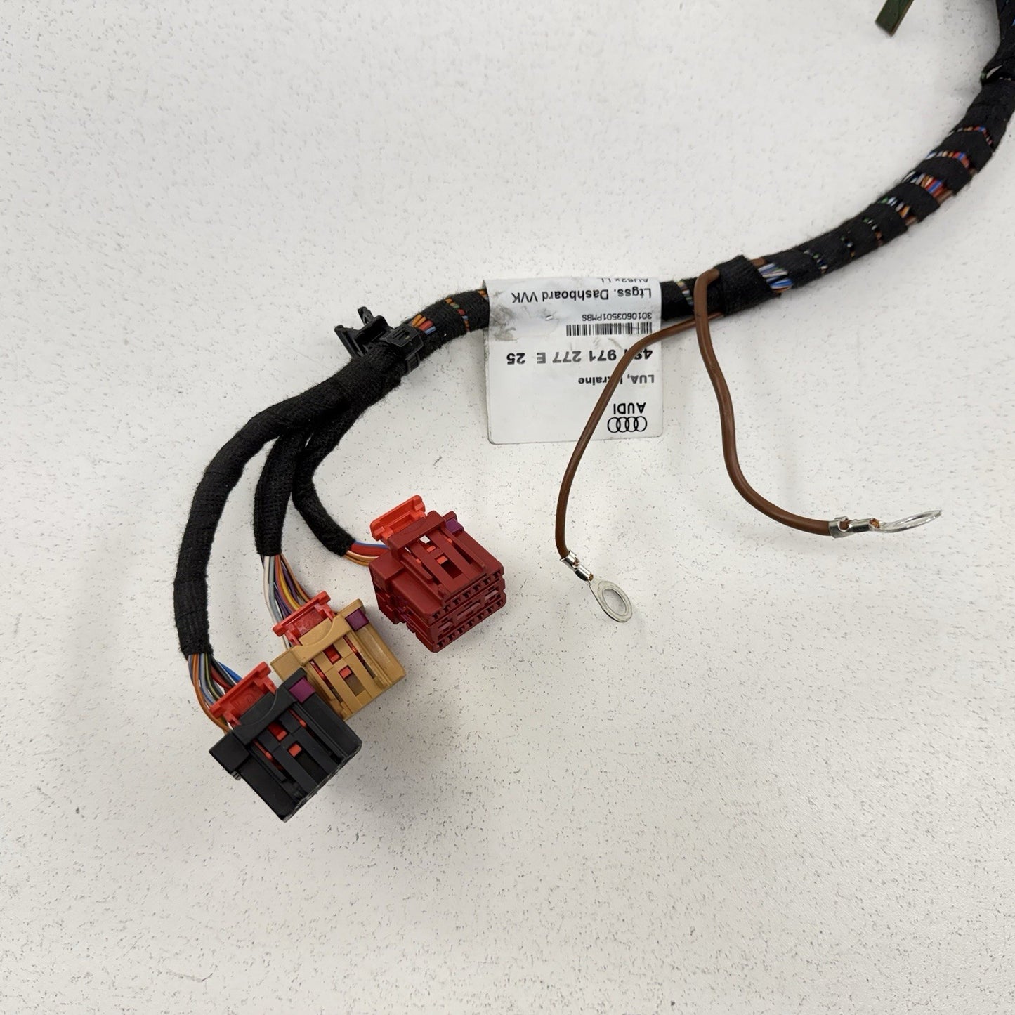 17-23 Audi R8 Dashboard Dash Instrument Panel Wire Wiring Harness 4S1971277E OEM