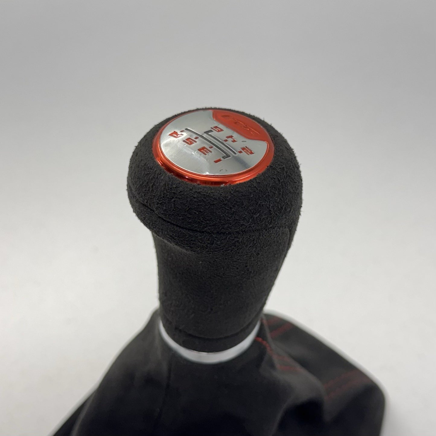 17-24 Chevrolet Camaro ZL1 1LE Torch Red Manual Shift Knob W/ Boot Alcantara OEM