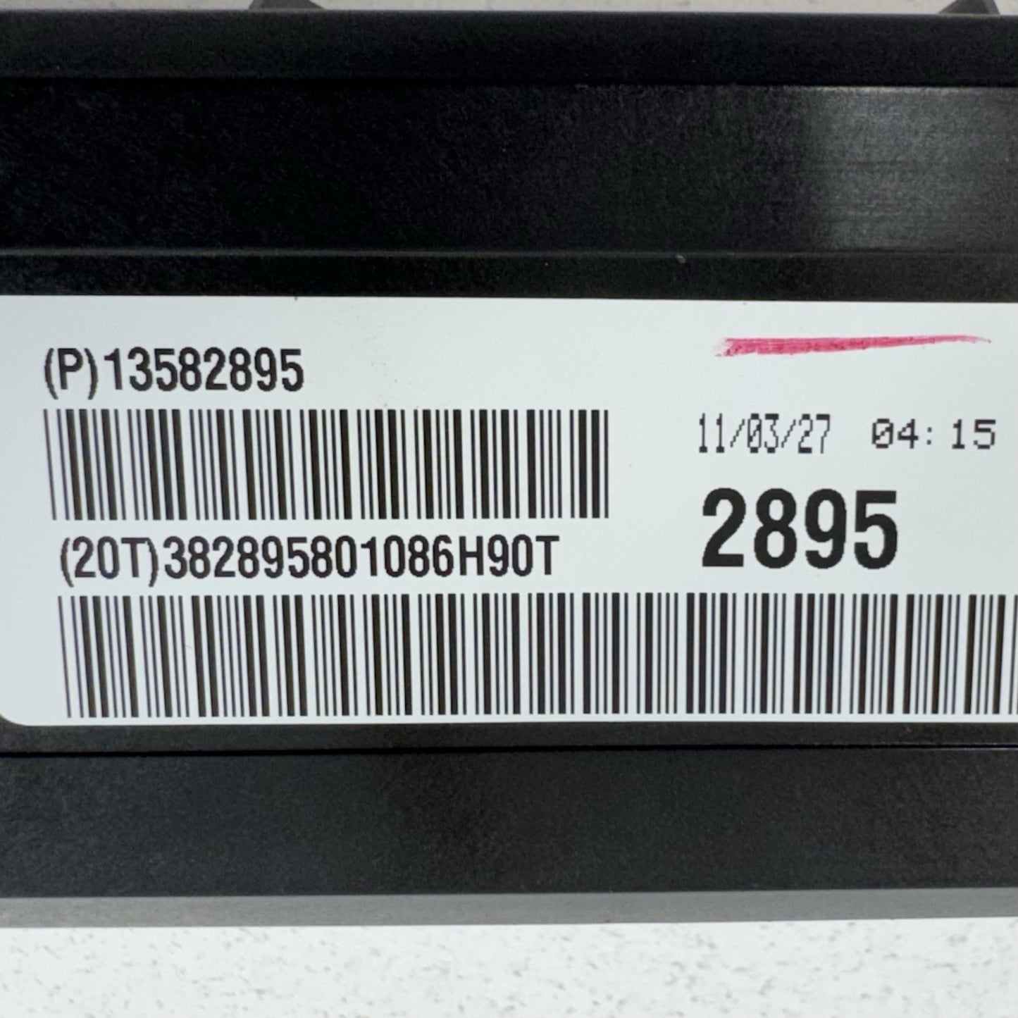 2011 Chevrolet Camaro HVAC AC Temperature Climate Control Module 13582895 OEM