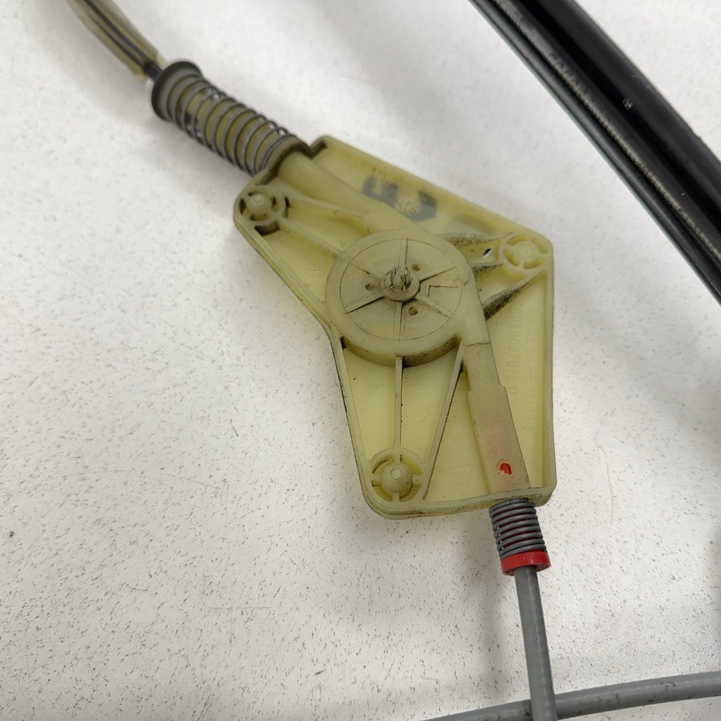 05-12 Porsche 911 997 Cabriolet Driver Left Door Glass Window Regulator OEM