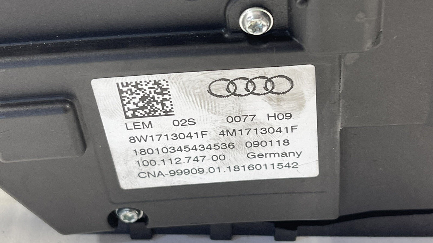 18-21 AUDI A4 S4 A5 S5 GEAR BOX GEAR SHIFT SELECT LEVER 8W1713041F OEM