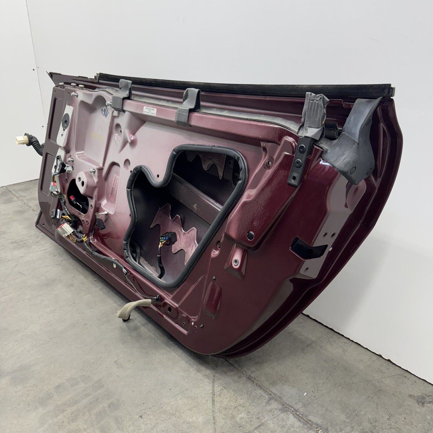 07-17 Aston Martin Vantage Passenger Right Door Shell Merlot Red OEM