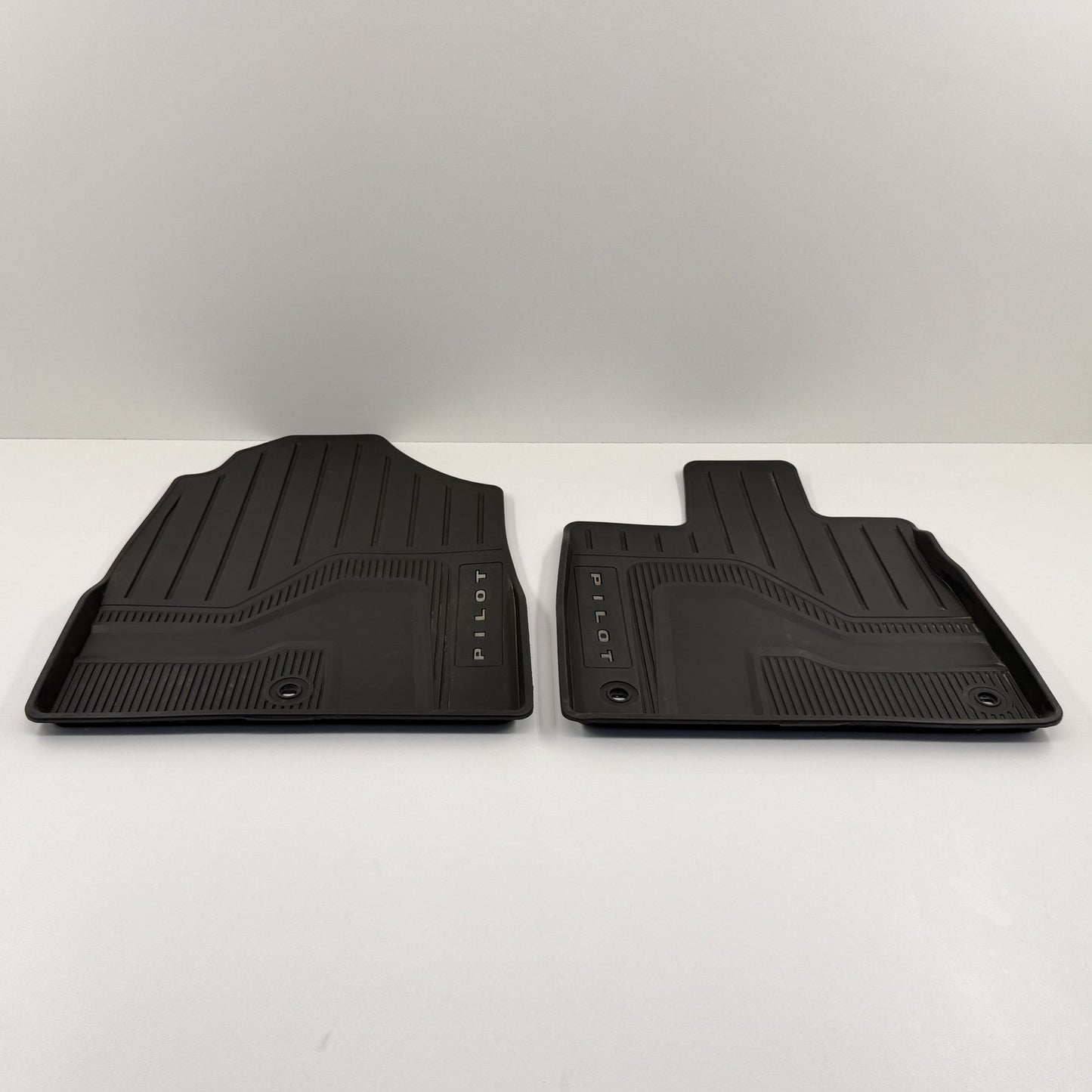 2023-2025 Honda Pilot Front All Weather Rubber Floor Mat Pair Left & Right OEM