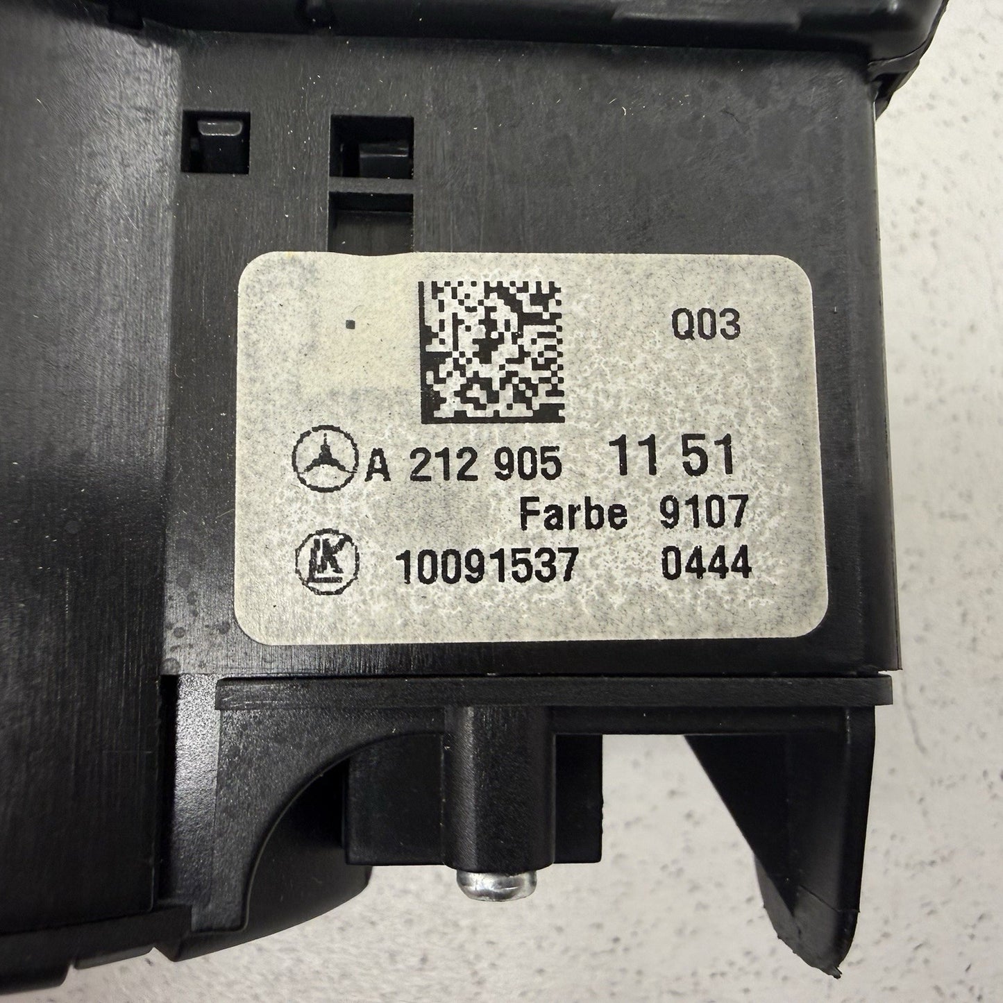 12-18 Mercedes W218 CLS550 Headlight Head Light Lamp Control Switch OEM