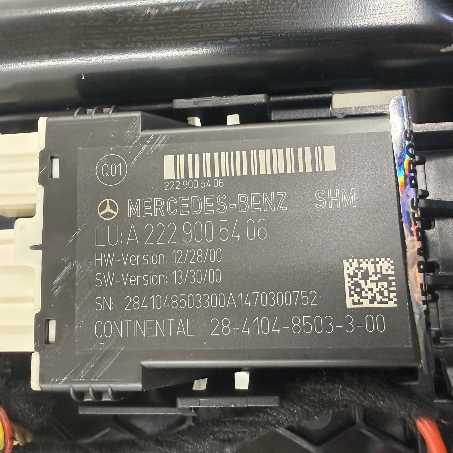 2014-2020 Mercedes-Benz S550 W222 Left Front Lower Seat Track Rail Frame OEM
