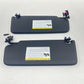 20-24 AUDI A4 S4 LEFT AND RIGHT FRONT SUNVISOR SUN VISOR SHADE PAIR BLACK OEM