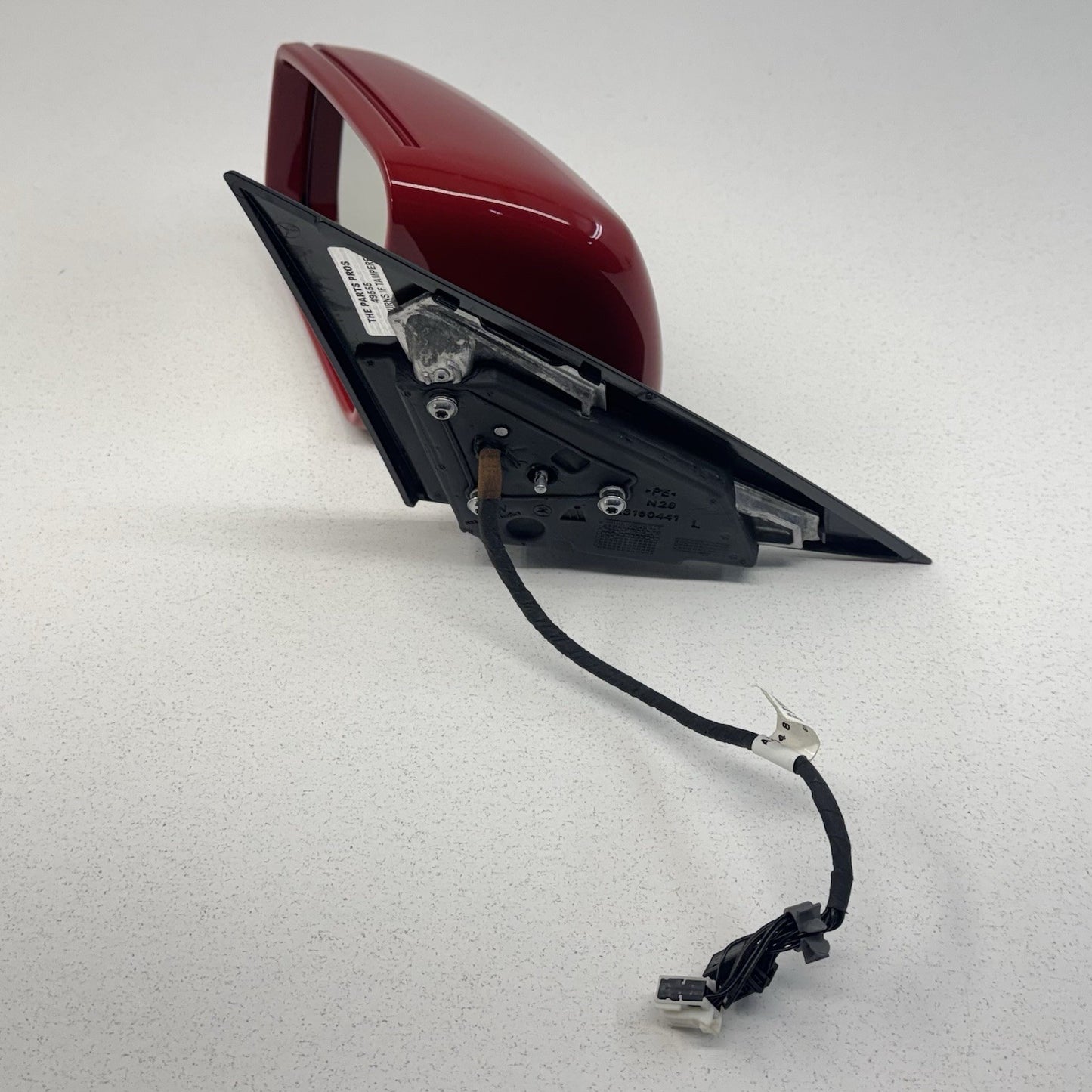 12-14 Mercedes W204 C250 Driver Left Door Mirror Side View Mars Red OEM