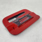 18-24 AUDI A4 S4 FUEL TANK GAS CAP DOOR LID COVER RED 8W0809907B OEM