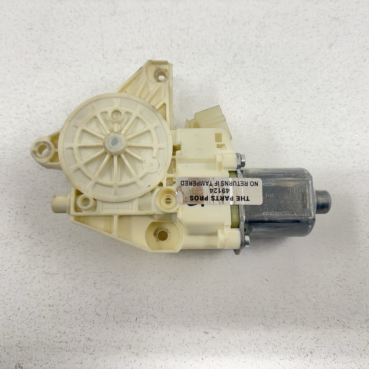 10-16 Mercedes W212 E350 Driver Left Rear Door Window Regulator Motor OEM