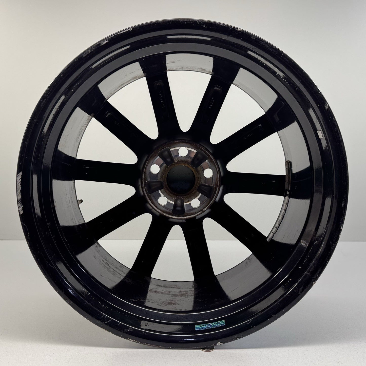 08-14 Lexus IS F Driver Left Rear Wheel Rim 19x9 +55 Offset Factory OEM