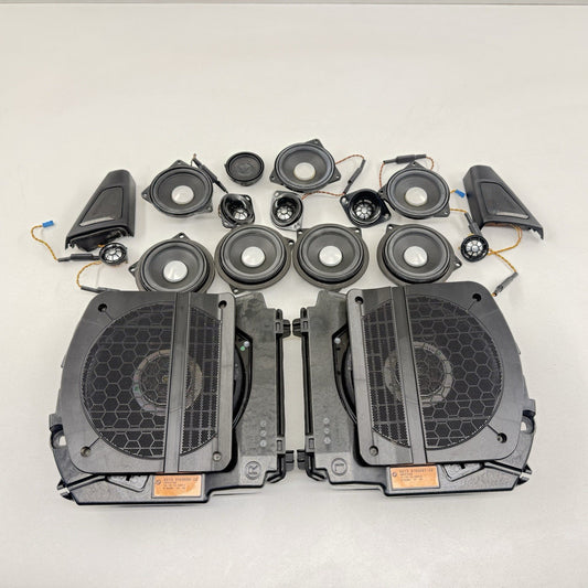 BMW M5 528 535 550 F10 HK Top Hi-Fi HiFi Tweeter Speaker Woofer Audio Set OEM