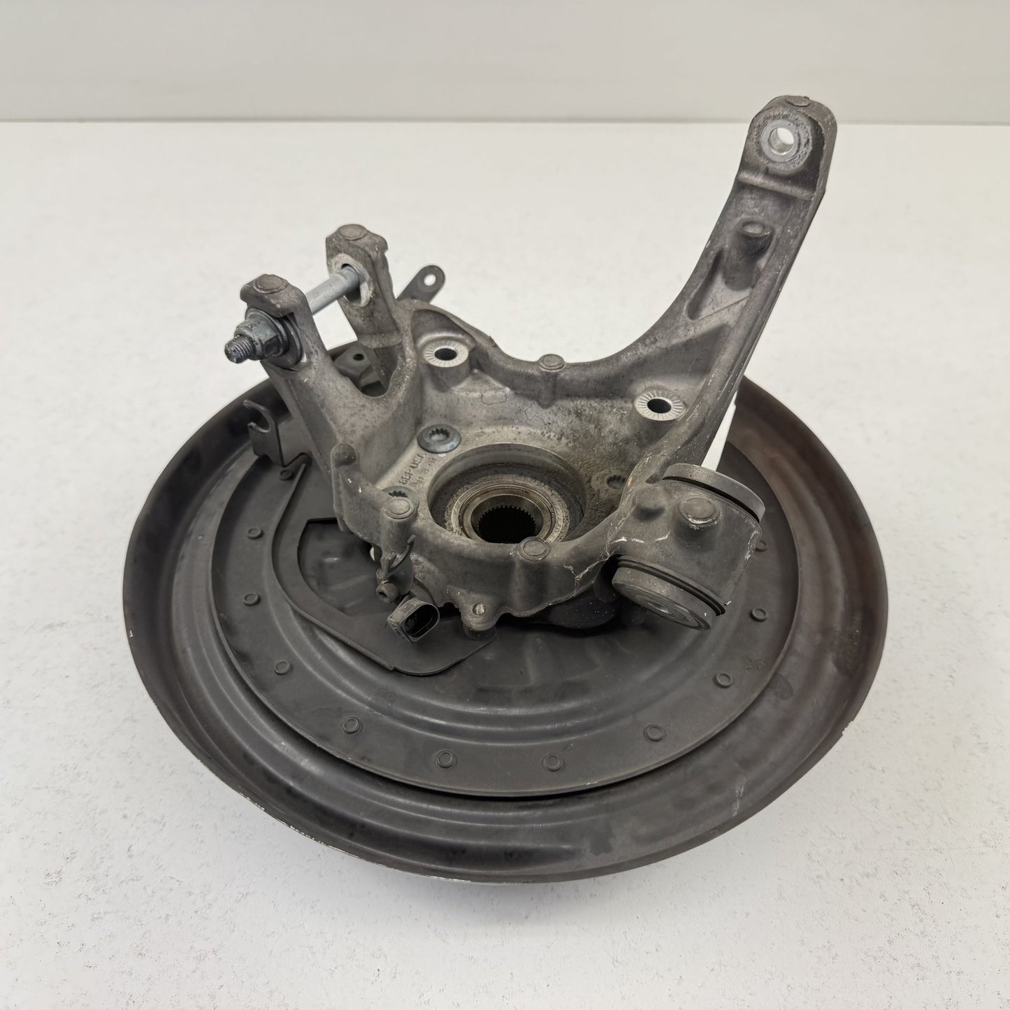 14-18 Bentley Flying Spur Right Rear Knuckle Hub Control Arm Suspension Set OEM