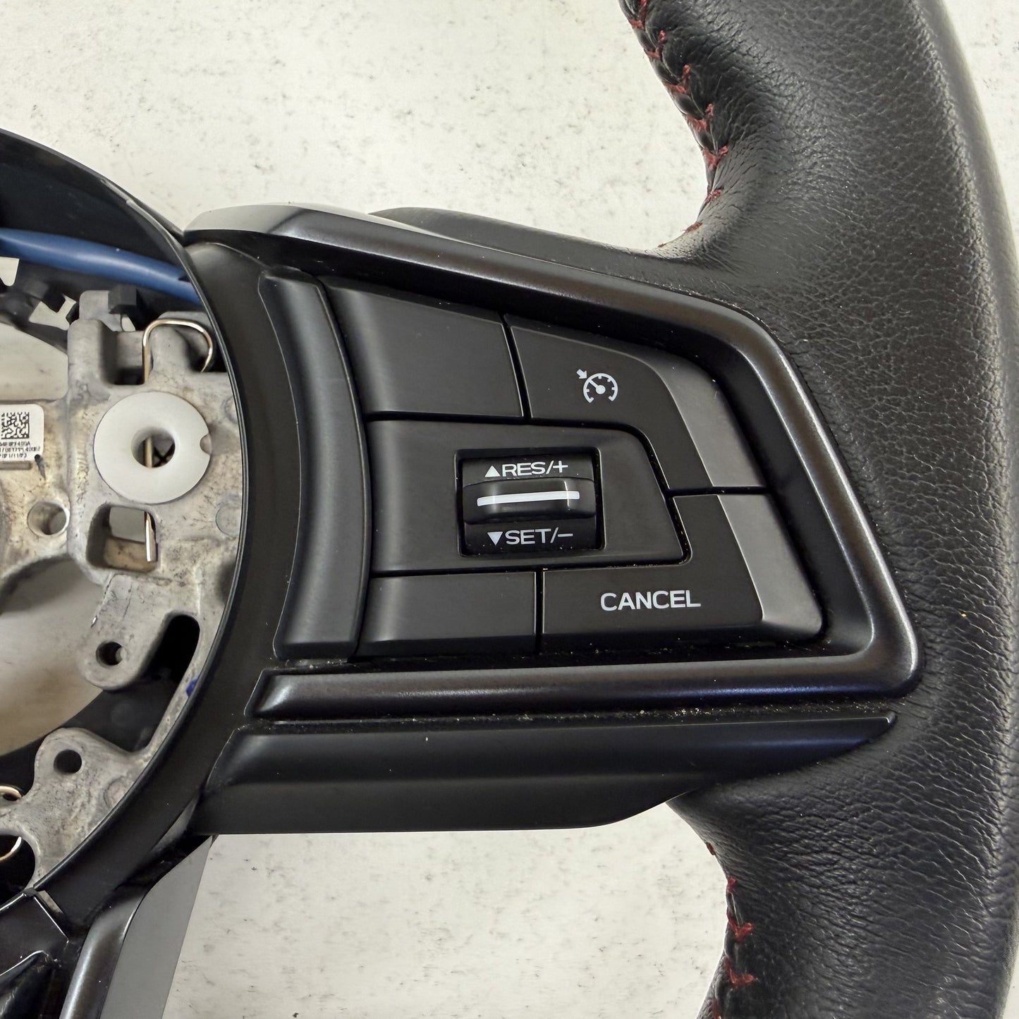 2022-2026 Subaru WRX Limited Manual Flat Bottom Steering Wheel Leather Black OEM