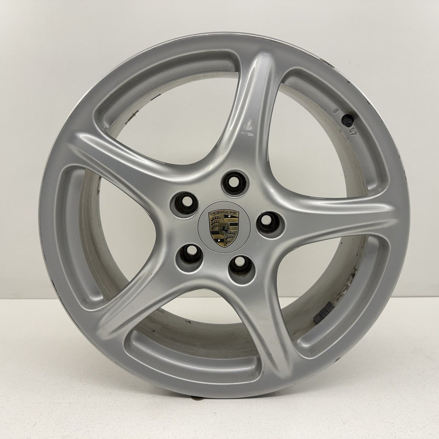 05-12 Porsche 911 997 Carrera 4S BBS Front Wheel Rim 19" 19x8 Factory OEM