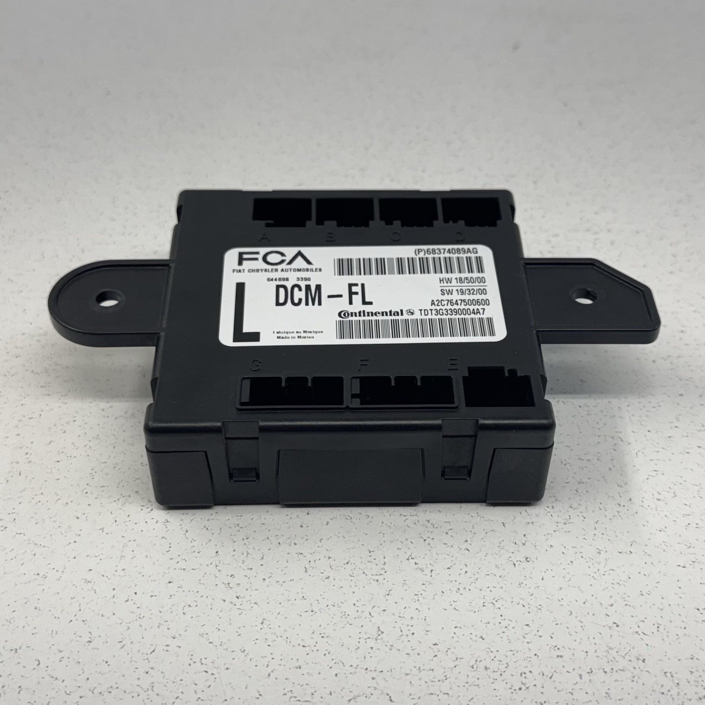 19-21 Ram 2500 3500 Driver Left Front Door Control Module 68374089AG OEM