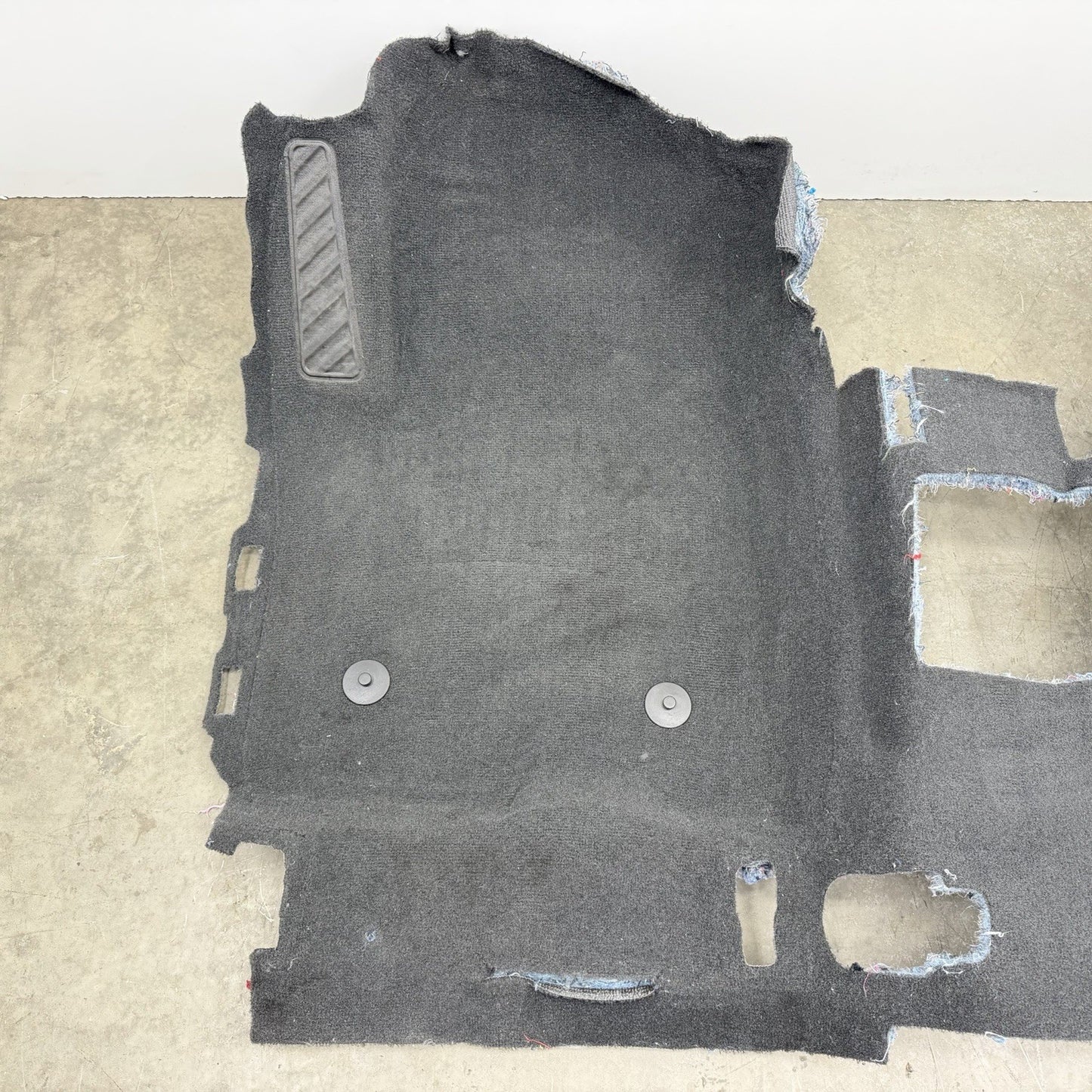 20-25 Silverado 2500 3500 Crew Cab Interior Floor Body Carpet Pair Jet Black OEM