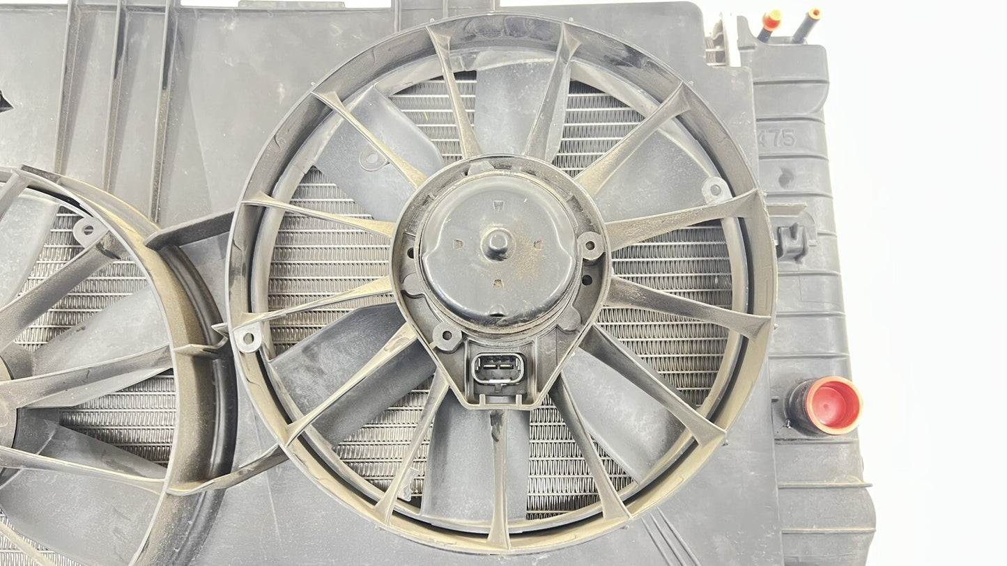 01-04 CHEVROLET CORVETTE C5 Z06 MANUAL RADIATOR CONDENSER FAN ASSEMBLY OEM
