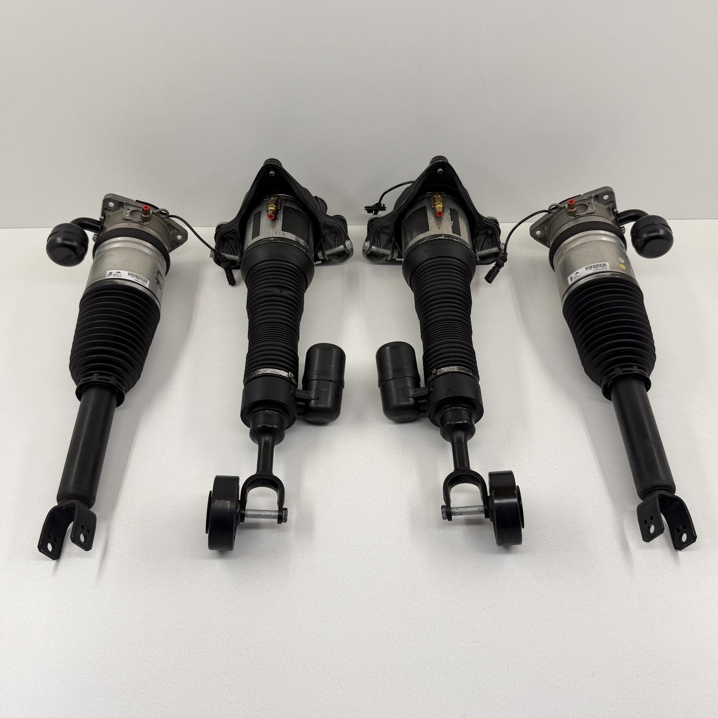 14-18 Bentley Flying Spur Air Suspension Shock Absorber Strut Set Front Rear OEM