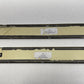 12-18 Mercedes W218 CLS550 Front Illuminated Door Sill Scuff Kick Plate Pair OEM