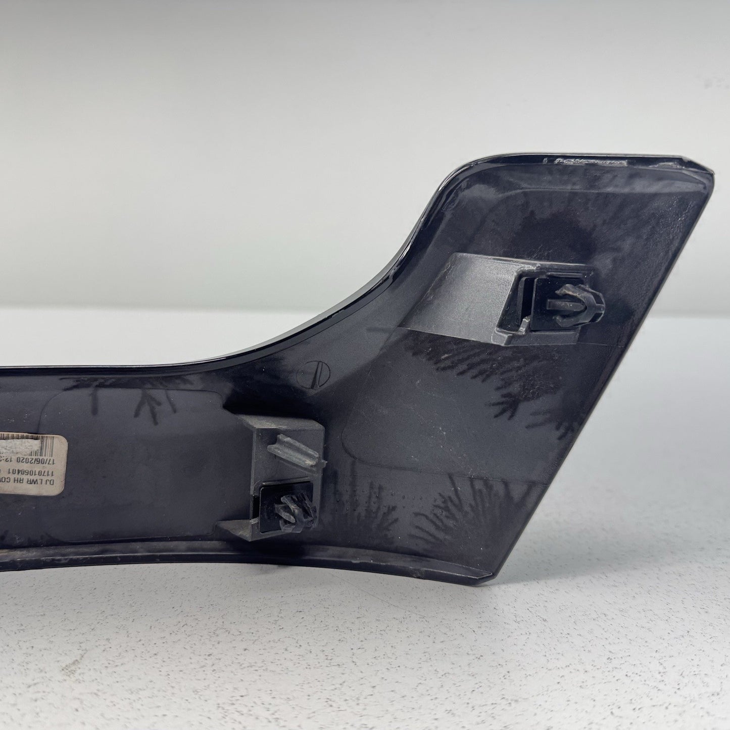 19-24 Ram 2500 3500 Front Bumper Passenger Right Upper Trim Cover Black OEM