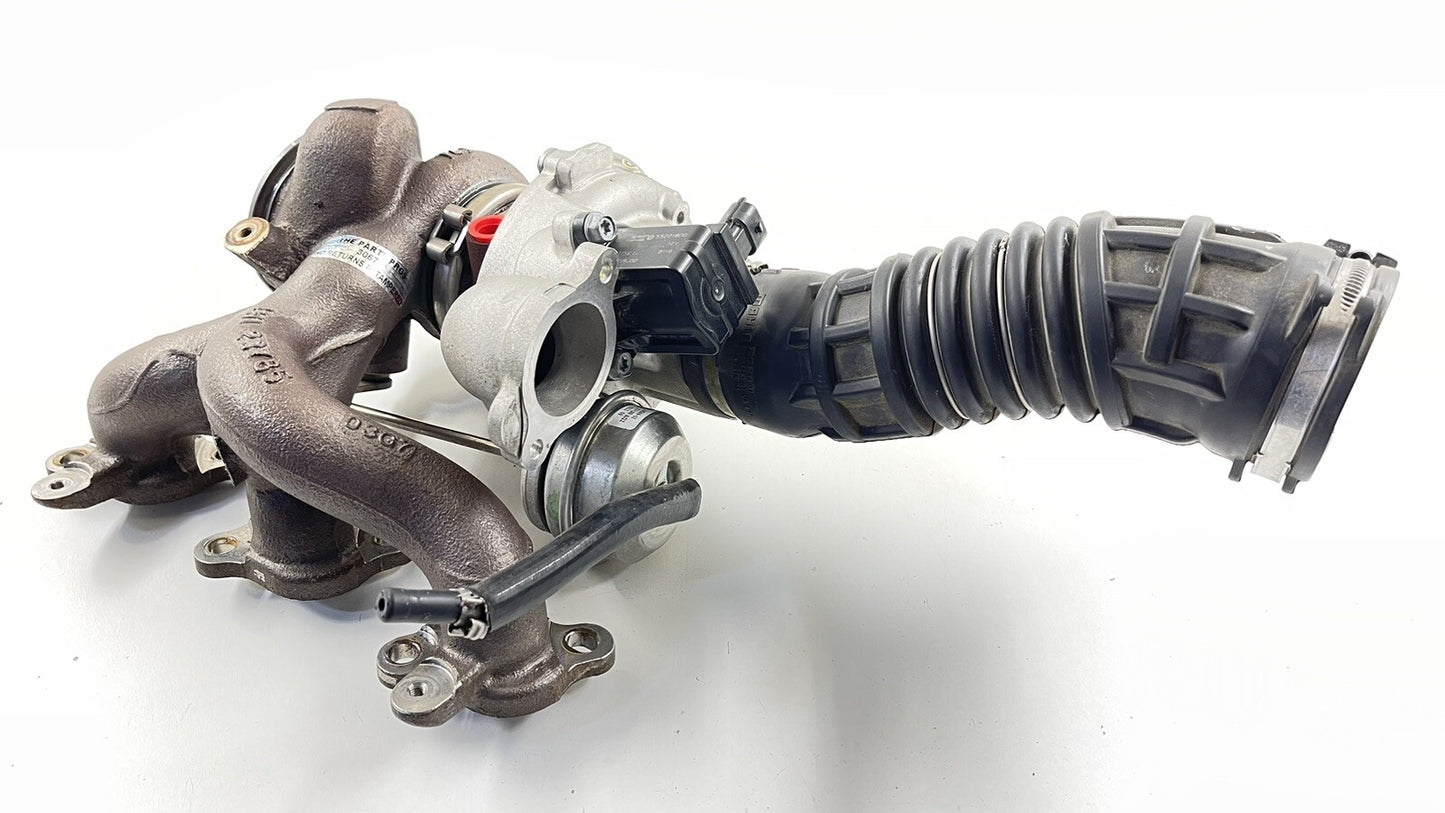 18-23 MASERATI GHIBLI S Q4 DRIVER LEFT FRONT TURBOCHARGER TURBO ASSEMBLY OEM