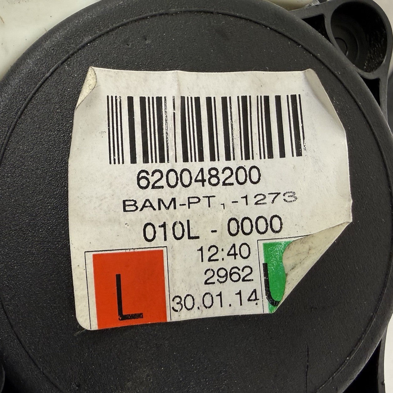 12-18 Mercedes W218 CLS550 Left Front Seat Belt Seatbelt Retractor Gray OEM