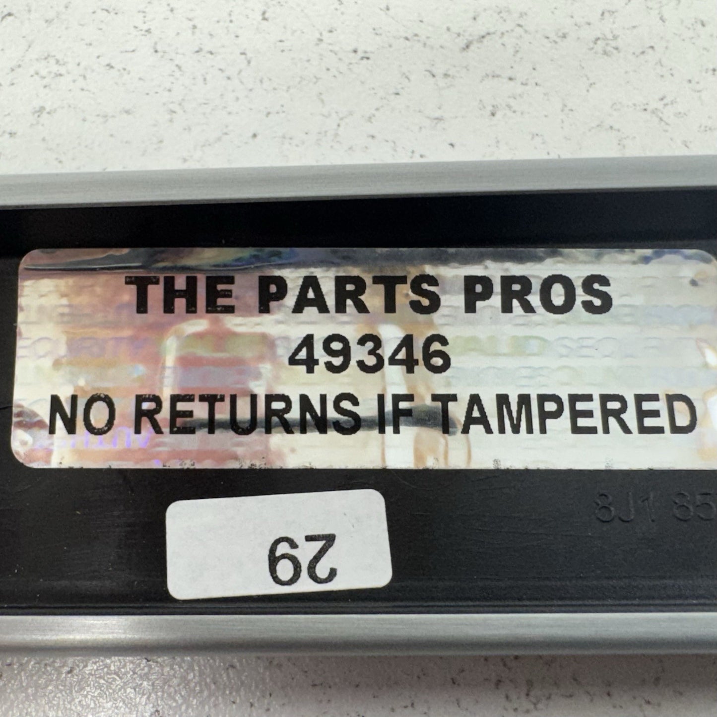 08-15 Audi TT Dashboard Dash Trim Molding Silver 8J1857186 OEM