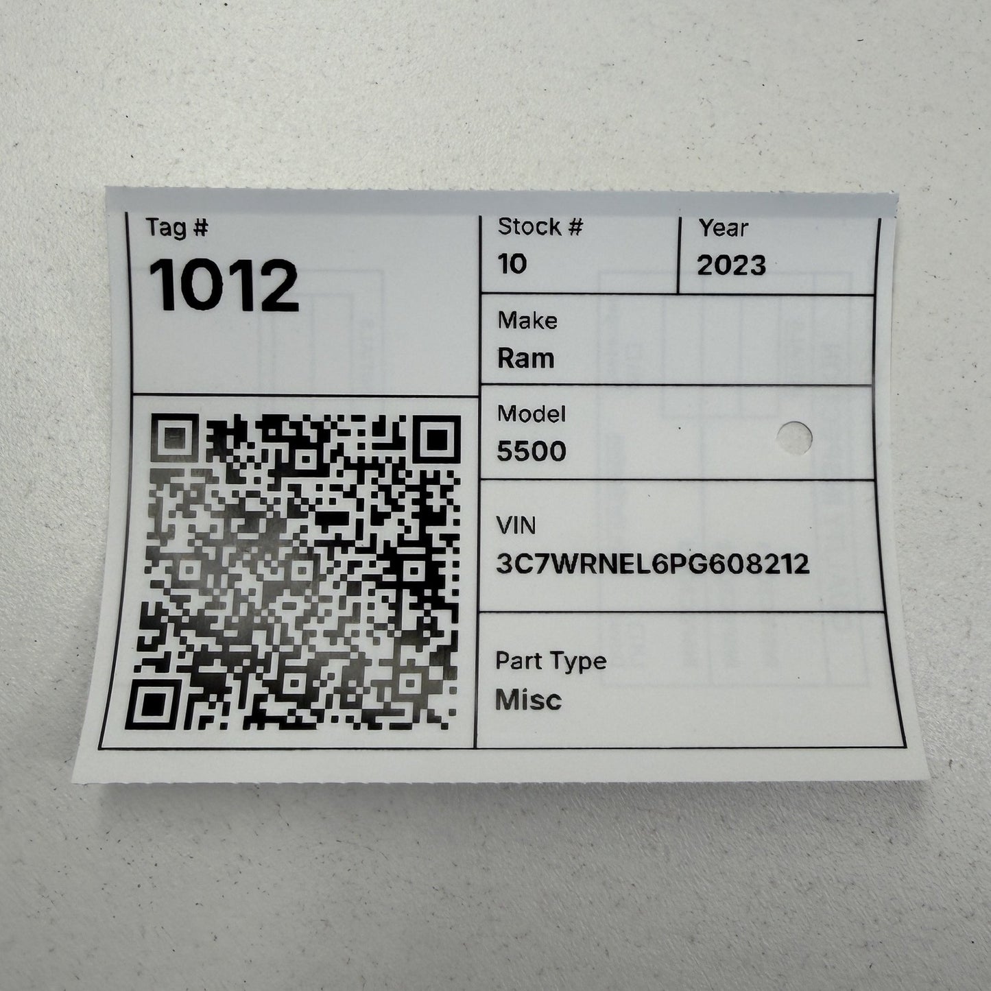 2019-2024 Ram 4500 5500 Cummins Chassis Wiring Harness 68550318AA OEM