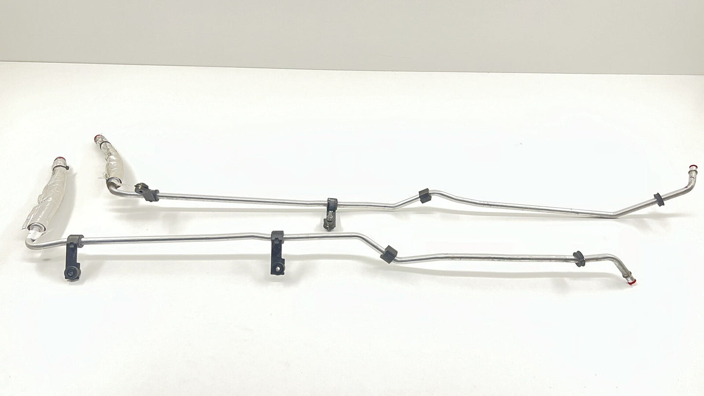 22-24 CADILLAC CT4 V BLACKWING REAR DIFF DIFFERENTIAL OIL COOLER LINE PAIR OEM