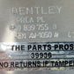13-18 BENTLEY FLYING SPUR LEFT REAR DOOR WINDOW REGULATOR MOTOR CARRIER OEM