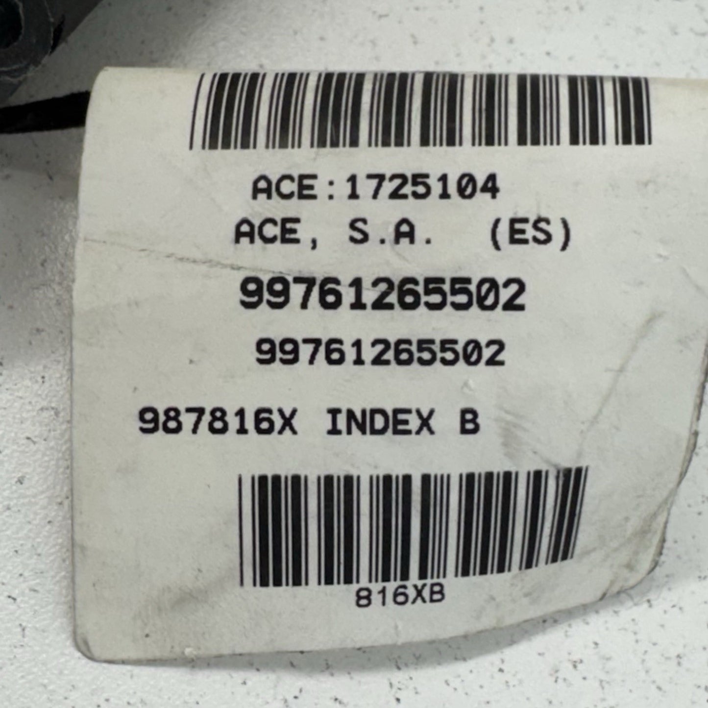 05-08 Porsche 911 997 HVAC AC Air Temperature Fan Blower Motor With AC Flaps OEM