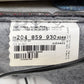 2008-2014 Mercedes-Benz C250 W204 Right Front Seat Upper Cushion Black OEM