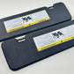 20-23 TOYOTA SUPRA LEFT RIGHT FRONT SUNVISOR SUN VISOR SHADE PAIR BLACK OEM