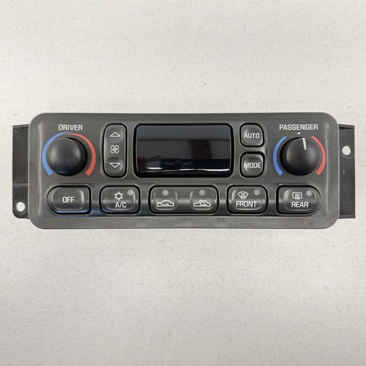 00-04 Chevrolet Corvette C5 HVAC AC Dual Zone Climate Control Switch Panel OEM