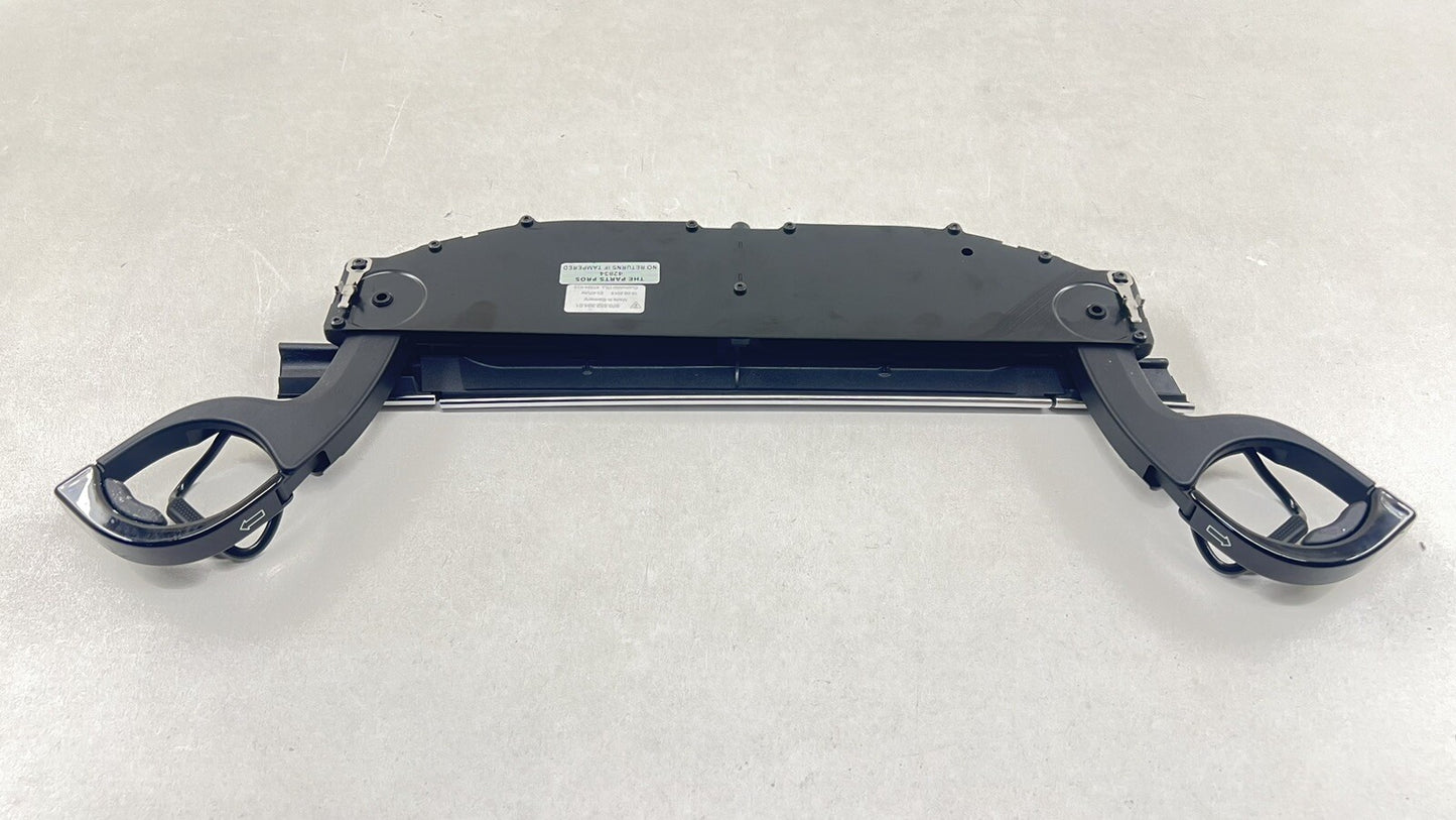 10-16 PORSCHE PANAMERA FRONT DASHBOARD CUP HOLDER STORAGE COMPARTMENT OEM