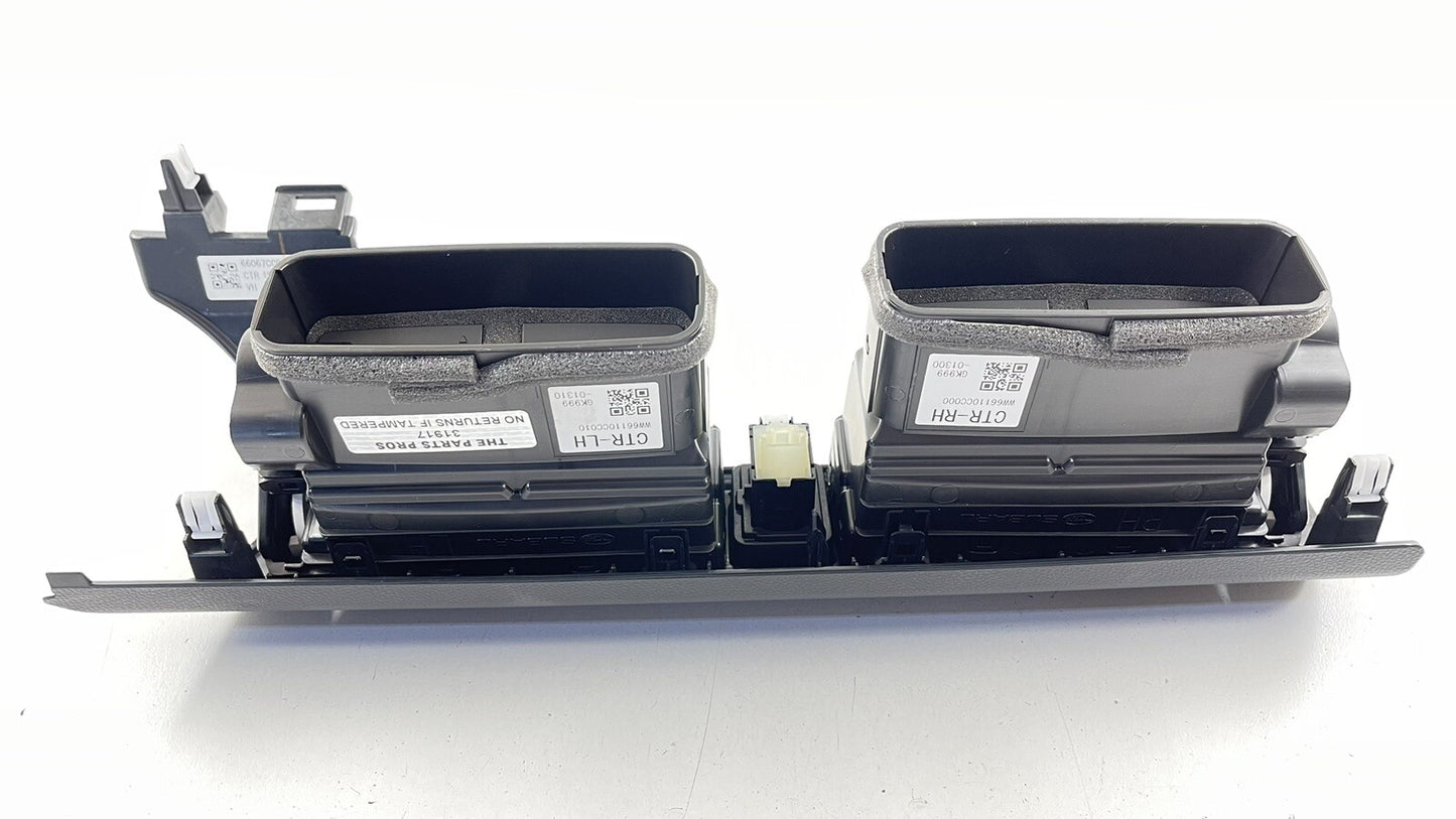 22-23 SUBARU BRZ CENTER DASH AIR VENT GRILLE GRILL HAZARD SWITCH OEM