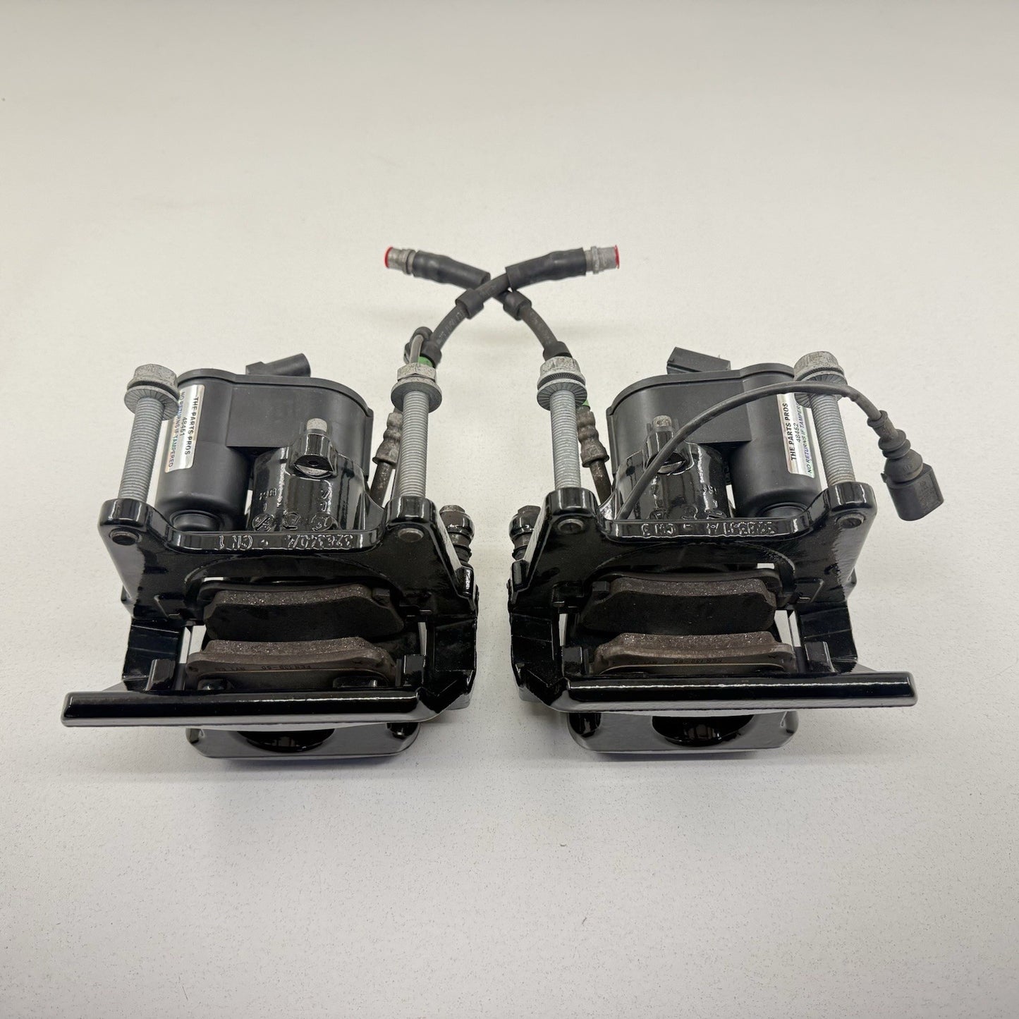 13-18 Bentley Flying Spur Rear Brake Caliper Parking Brake Actuator Pair OEM