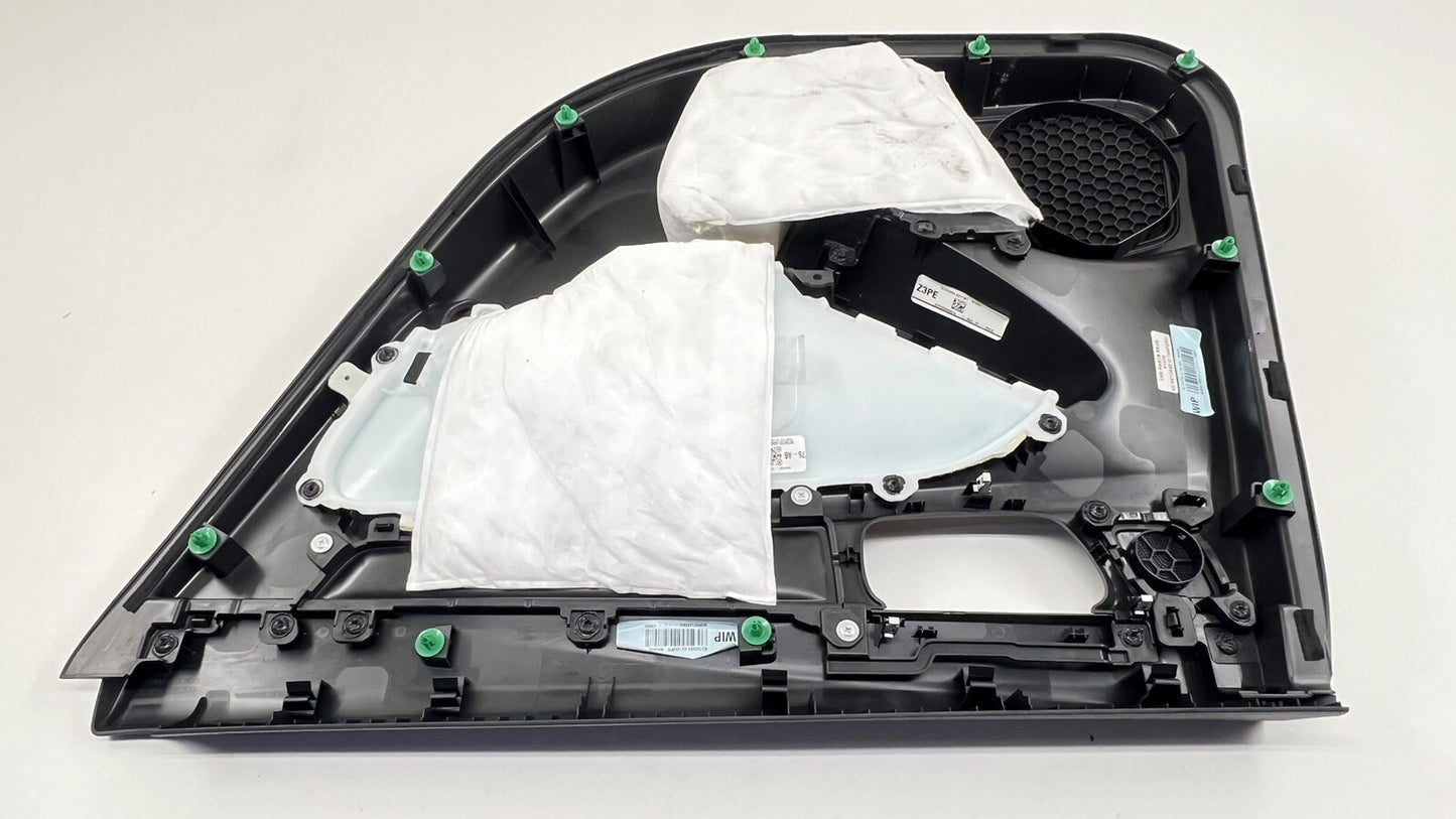 2024 ACURA INTEGRA TYPE S LEFT REAR DOOR PANEL COVER TRIM BLACK AND RED OEM
