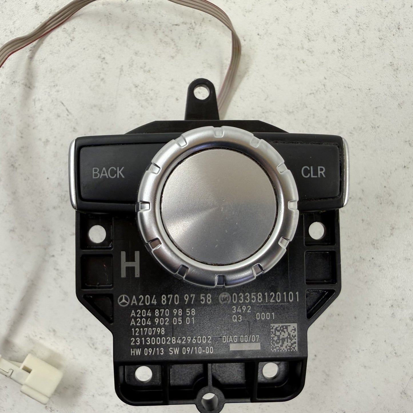 2012-2014 Mercedes C250 W204 Console Head Unit Controller Knob Multi Switch OEM